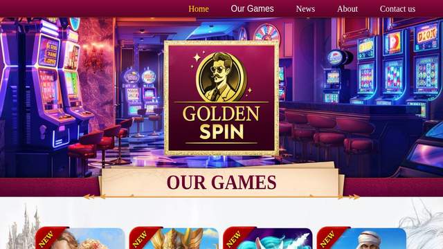 Golden Spin casino screenshot