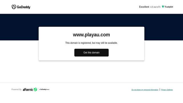 PlayAU casino screenshot